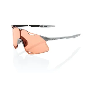 100% Hypercraft - Matte Stone Grey - HiPER Coral Lens