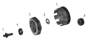 125R E-6 Clutch
