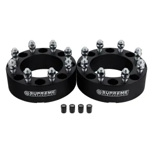 2005-2020 Ford F-250 F-350 Wheel Spacer Adapters   FREE Tire Valve Caps 4x2 4x4