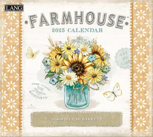 2025 Lang Wall Calendar - Farmhouse