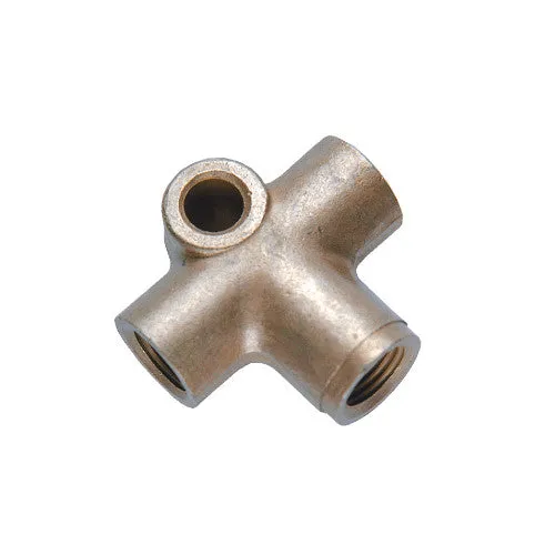 2204 - 4-WAY FEMALE LOCATING LUG - JIC/UNF or METRIC