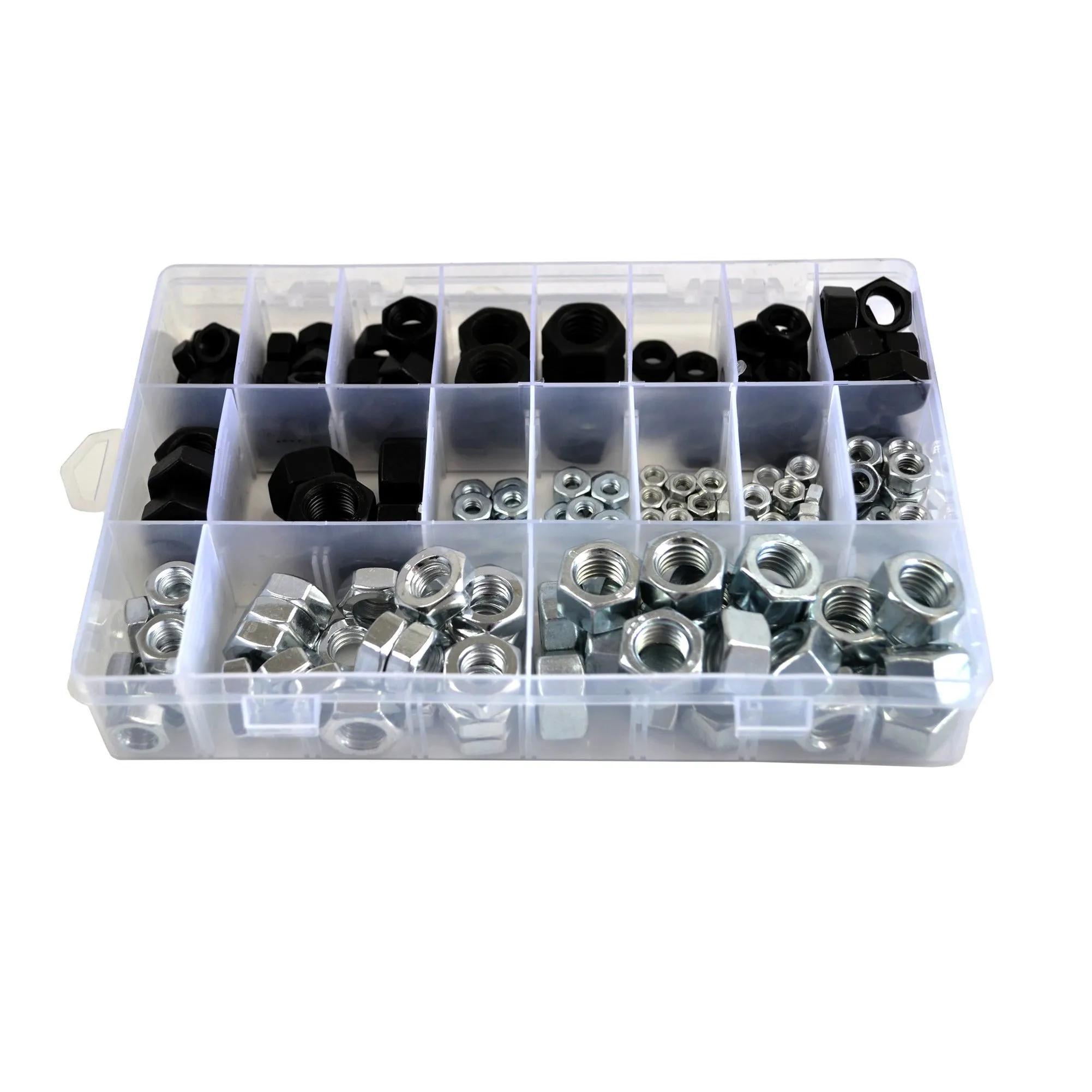 228pc High Tensile Nut Imperial and Metric Grab Kit