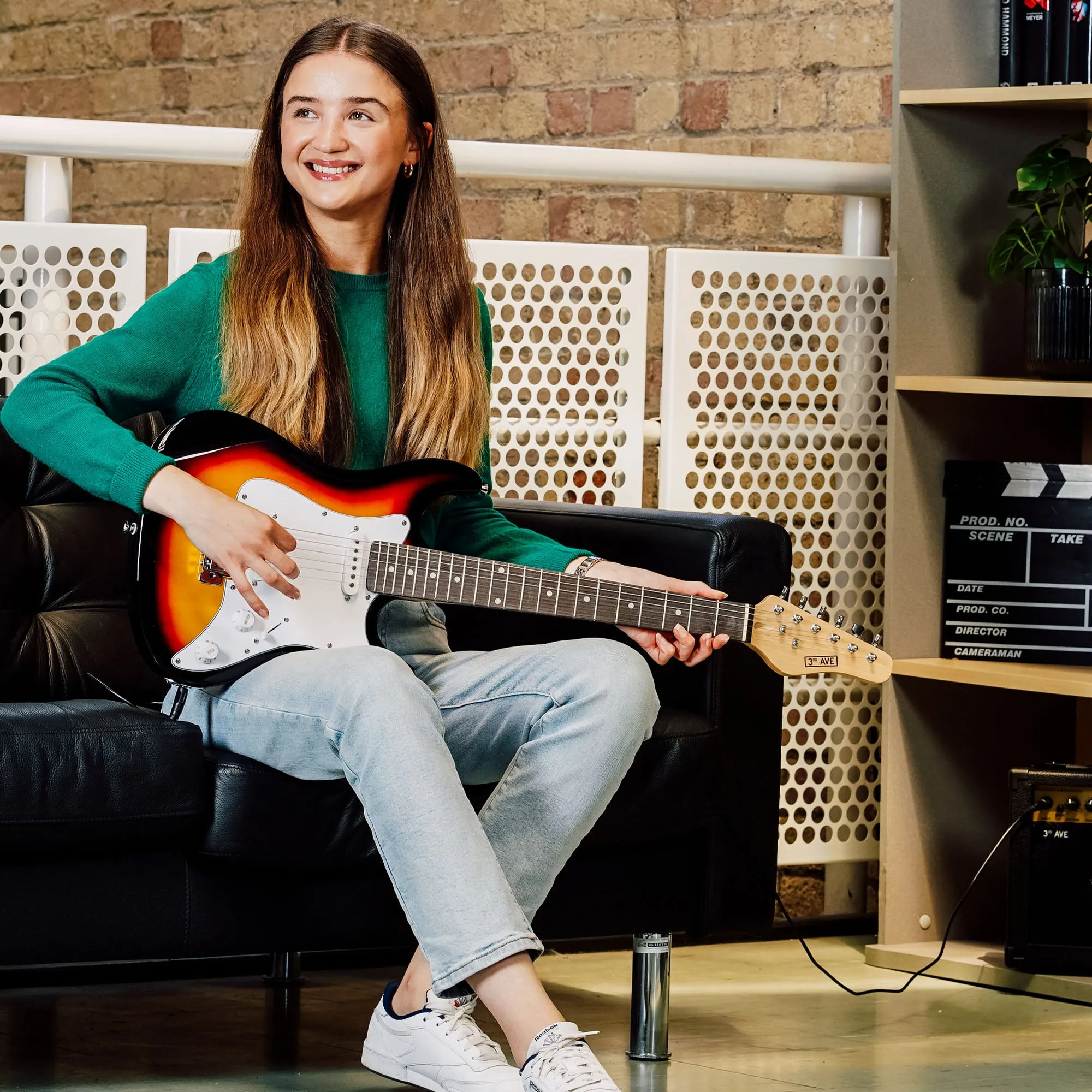 3rd Avenue 3/4 Size Electric Guitar