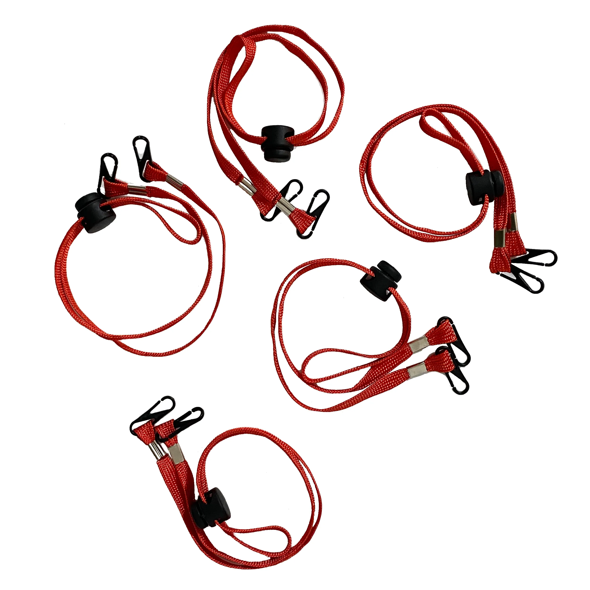 5 Pack Adjustable Lanyard for Face Mask Face Mask Holder Neck Strap Washable Reusable Face Mask Necklace Prevents Dropping of Masks