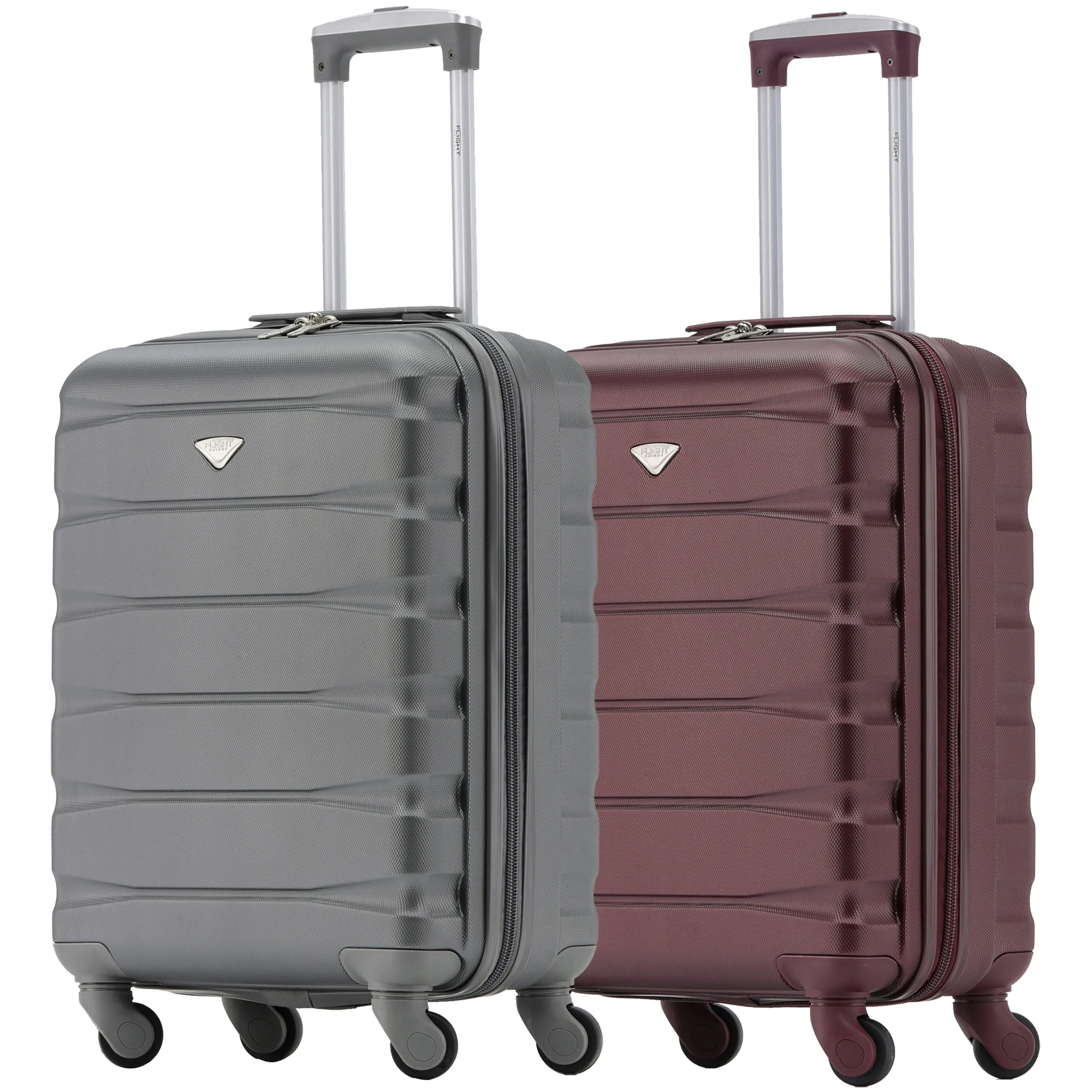 55x40x20cm Maximum Size Ryanair Priority Lightweight 4 Wheel Hard Case Suitcase
