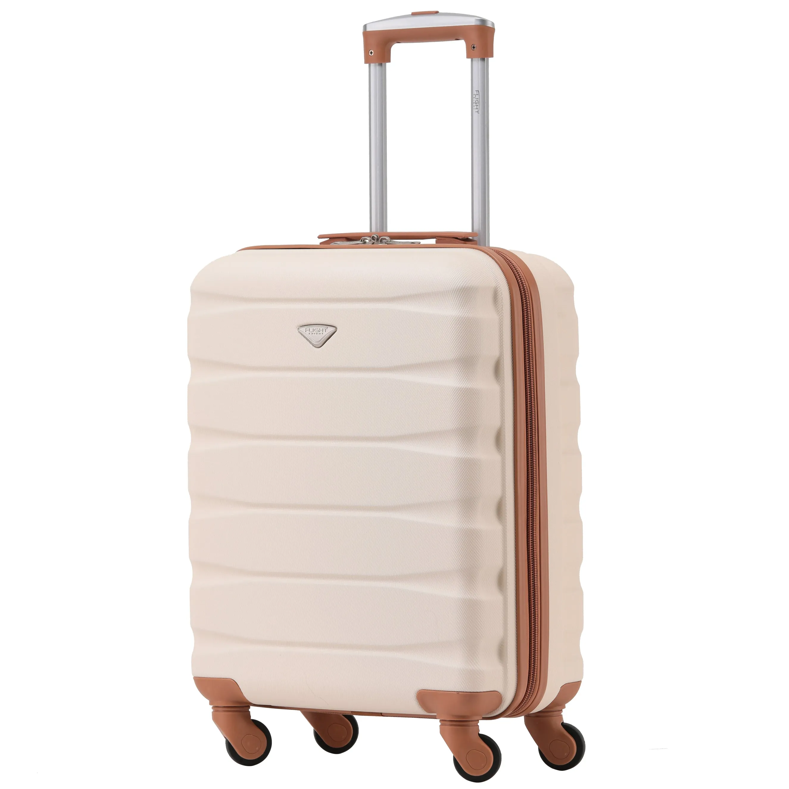 55x40x20cm Maximum Size Ryanair Priority Lightweight 4 Wheel Hard Case Suitcase