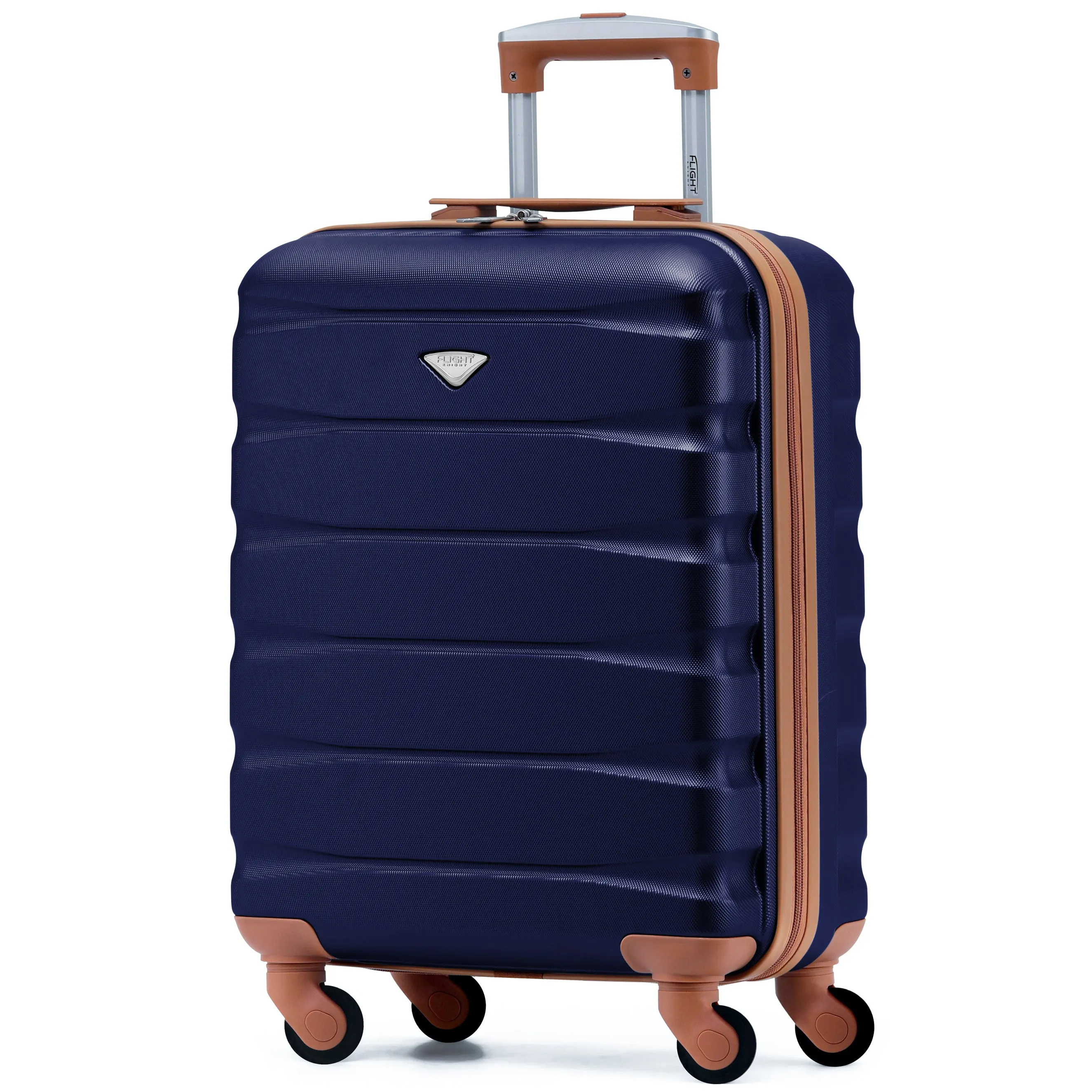 55x40x20cm Maximum Size Ryanair Priority Lightweight 4 Wheel Hard Case Suitcase