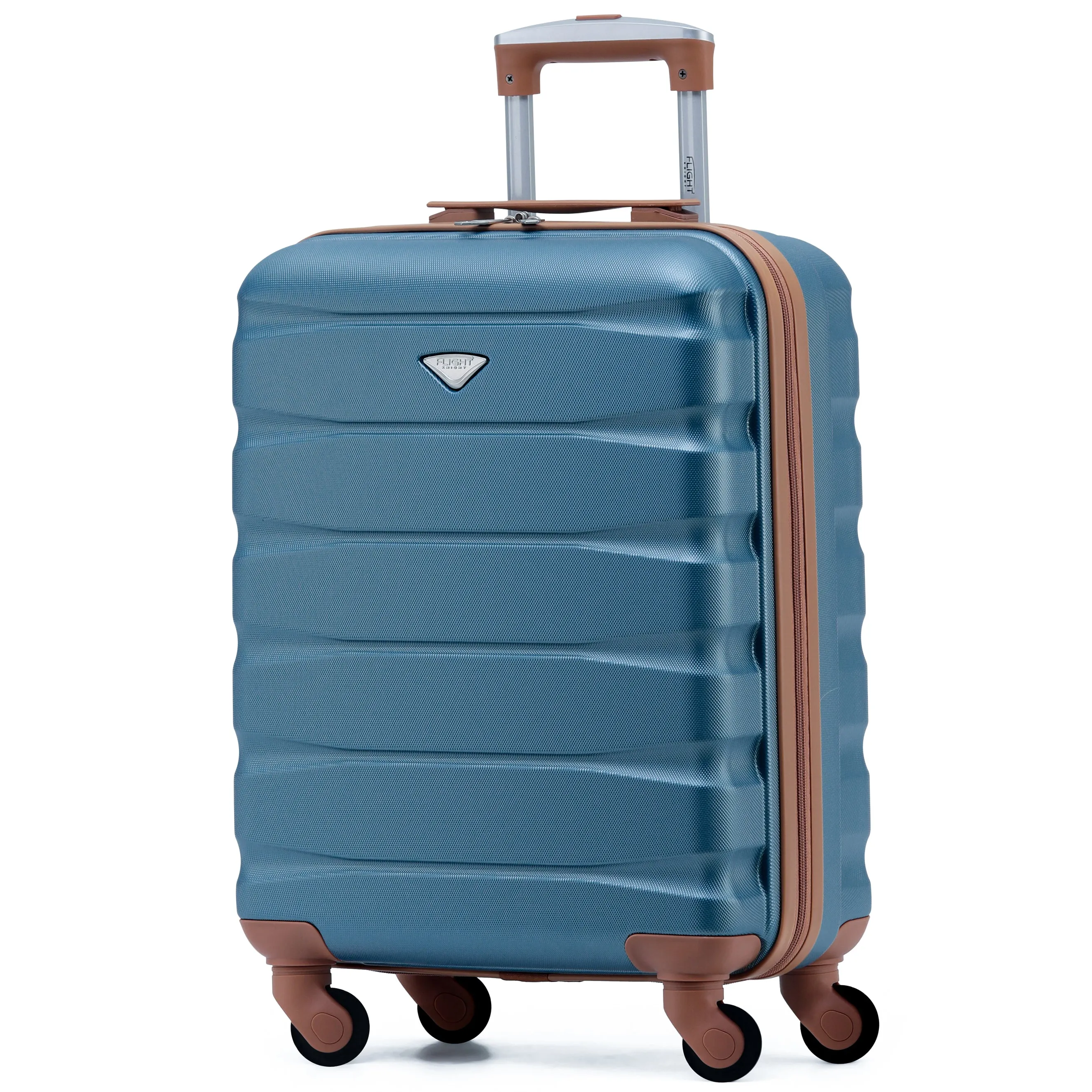 55x40x20cm Maximum Size Ryanair Priority Lightweight 4 Wheel Hard Case Suitcase