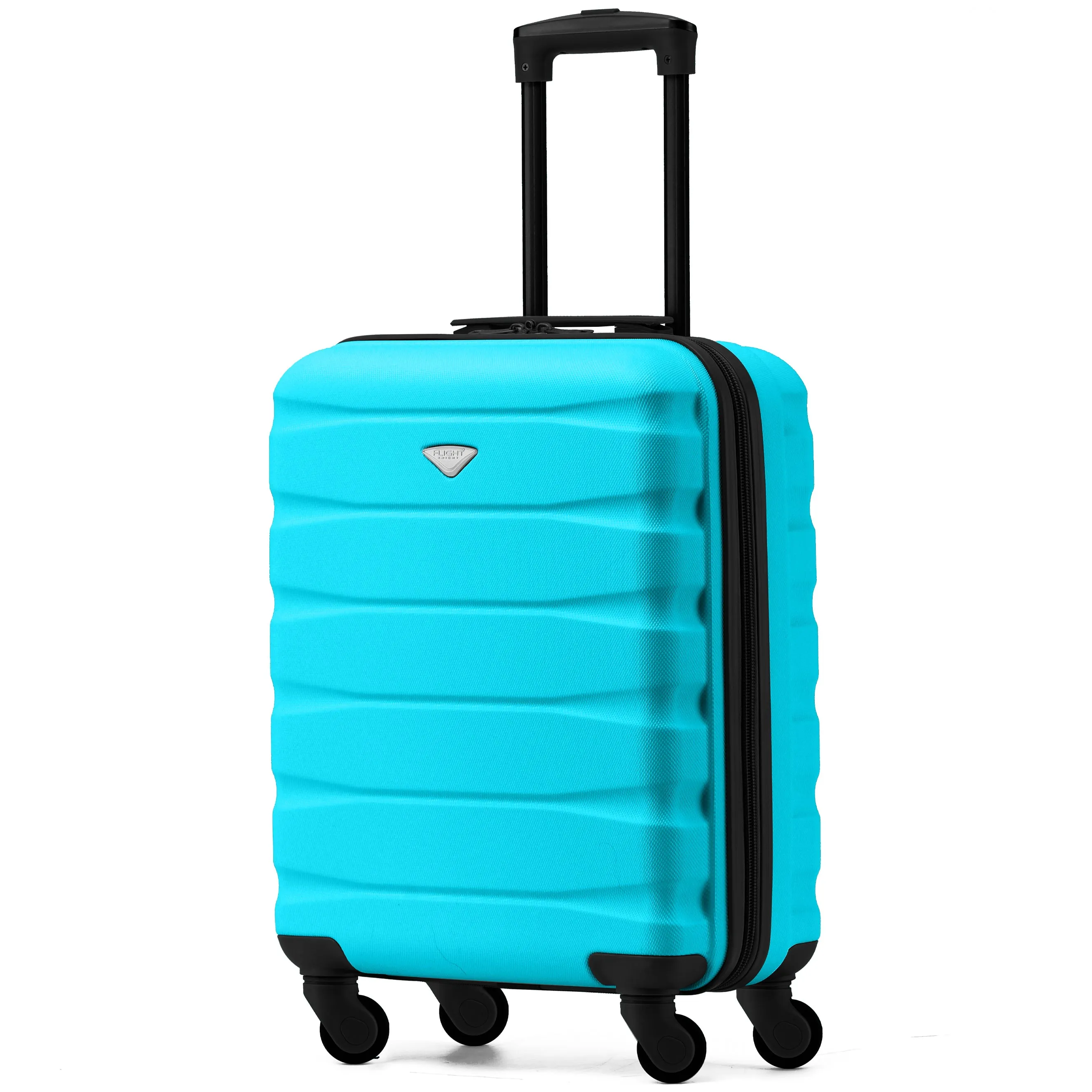 55x40x20cm Maximum Size Ryanair Priority Lightweight 4 Wheel Hard Case Suitcase