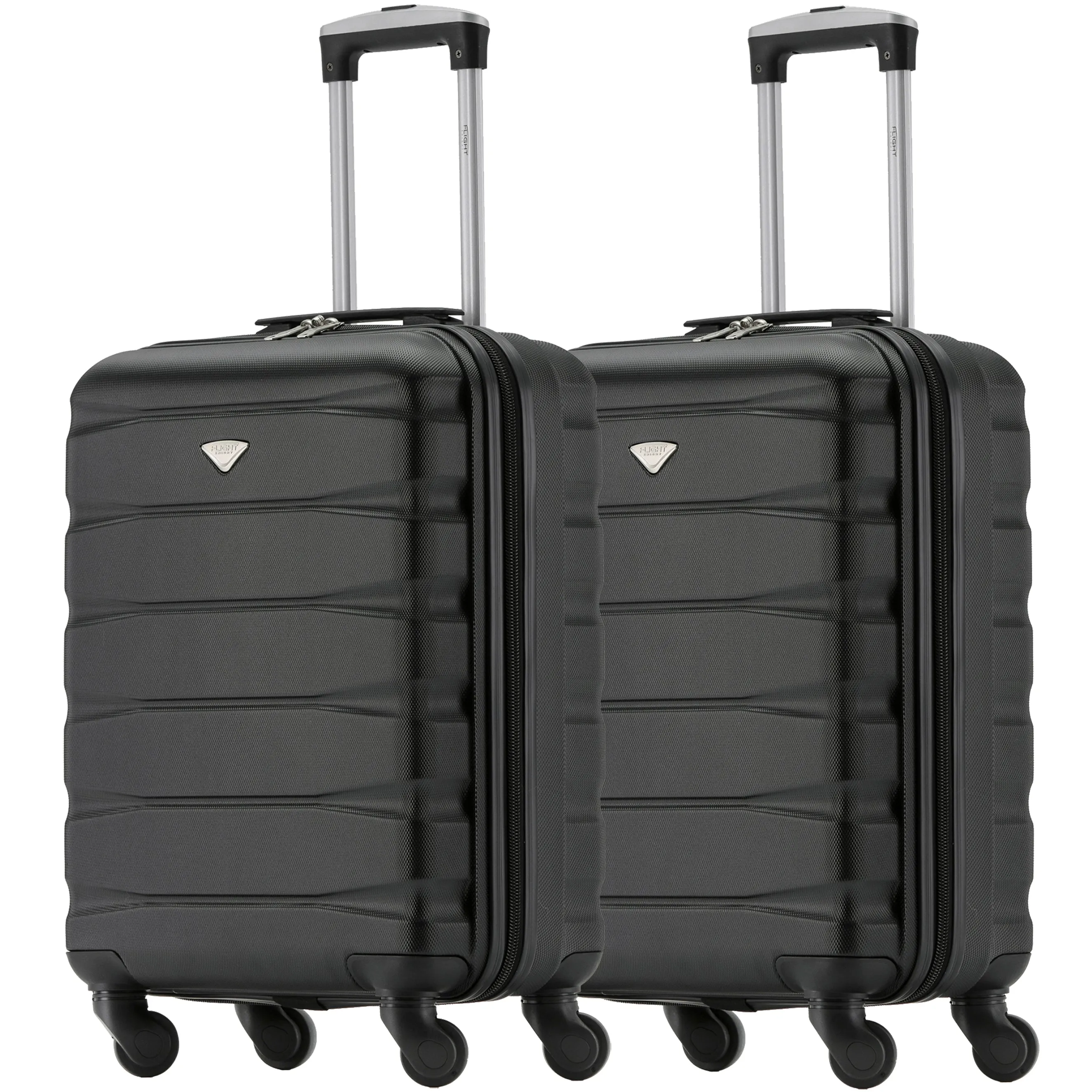 55x40x20cm Maximum Size Ryanair Priority Lightweight 4 Wheel Hard Case Suitcase