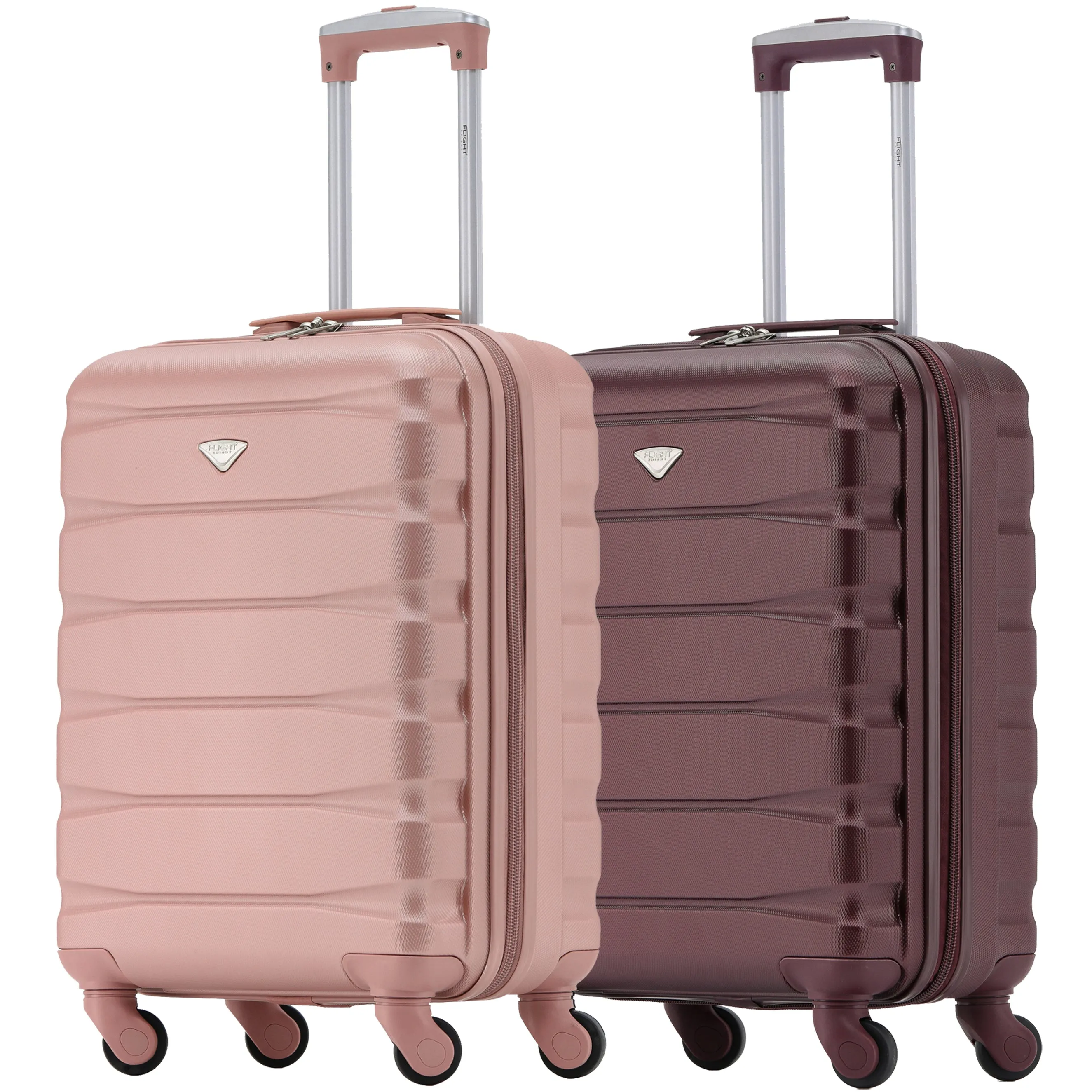 55x40x20cm Maximum Size Ryanair Priority Lightweight 4 Wheel Hard Case Suitcase