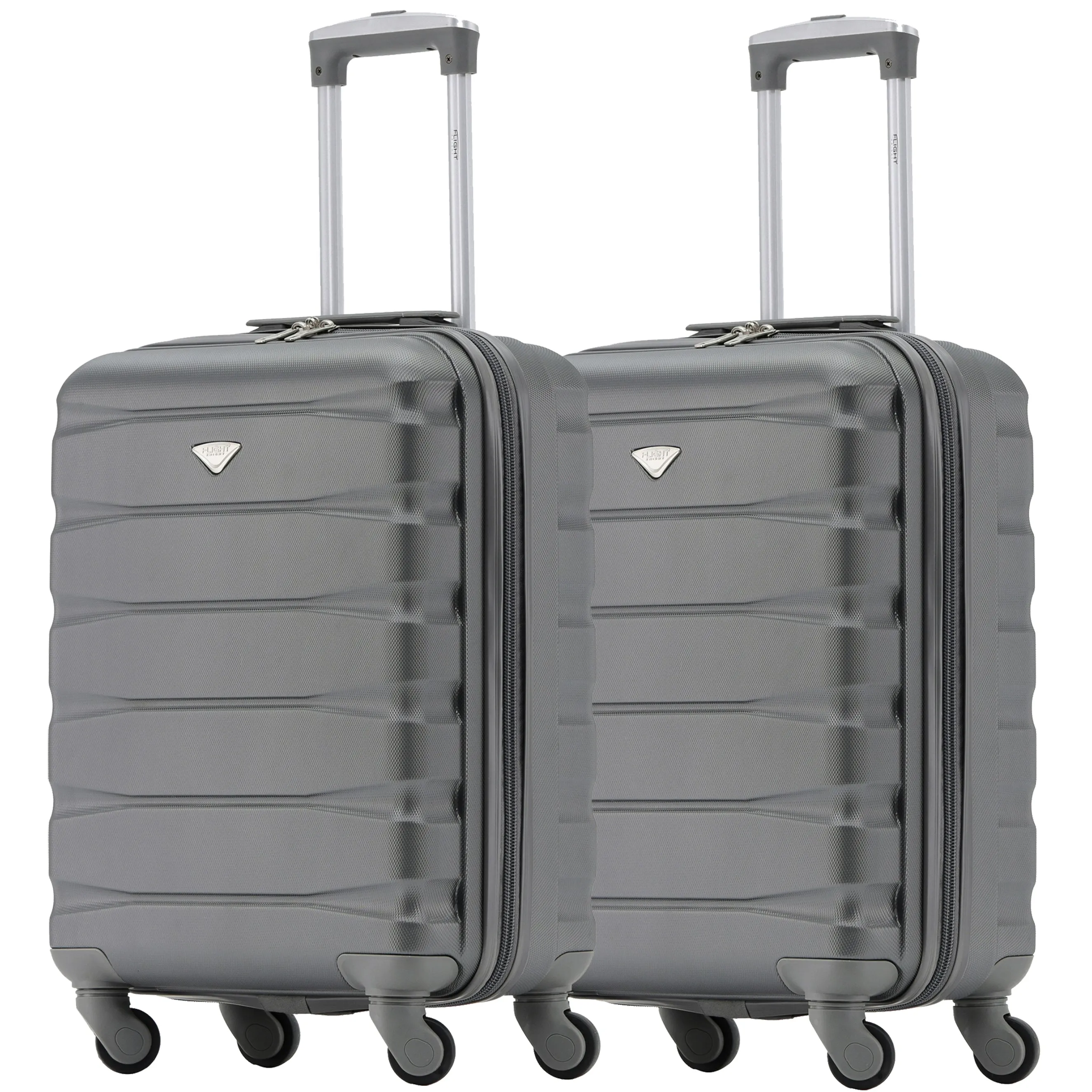 55x40x20cm Maximum Size Ryanair Priority Lightweight 4 Wheel Hard Case Suitcase