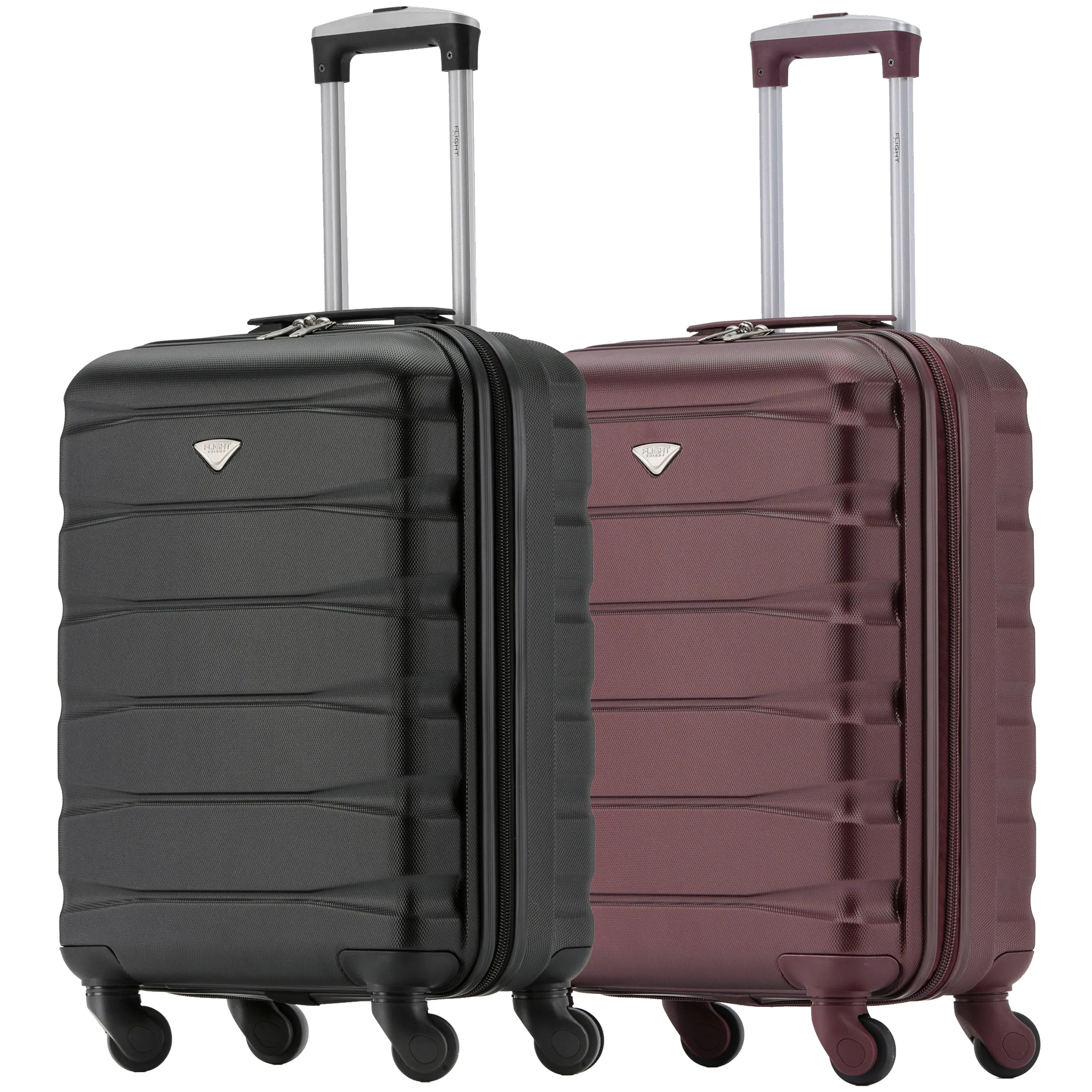 55x40x20cm Maximum Size Ryanair Priority Lightweight 4 Wheel Hard Case Suitcase