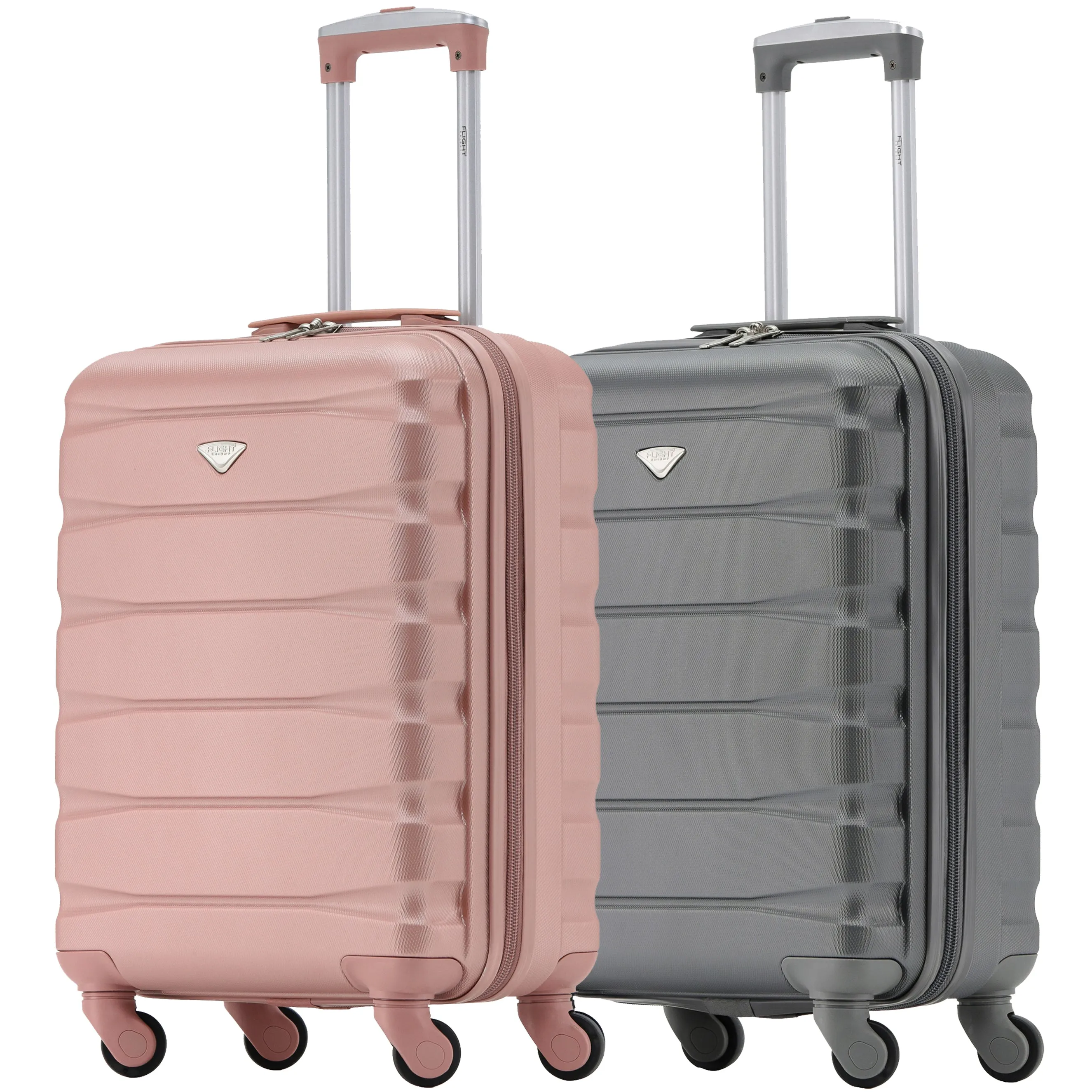 55x40x20cm Maximum Size Ryanair Priority Lightweight 4 Wheel Hard Case Suitcase