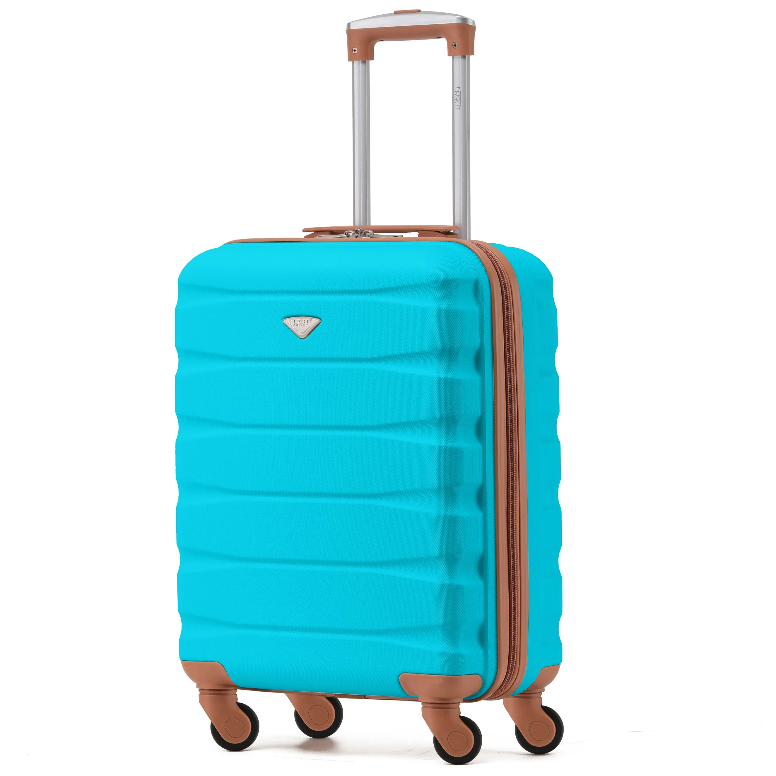 55x40x20cm Maximum Size Ryanair Priority Lightweight 4 Wheel Hard Case Suitcase