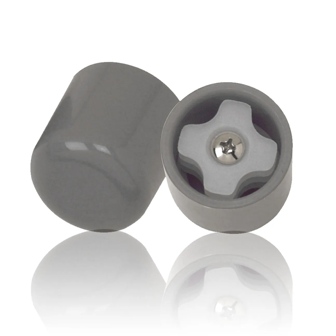 5" Bariatric Walker Wheels with Two Sets of Rear Glides