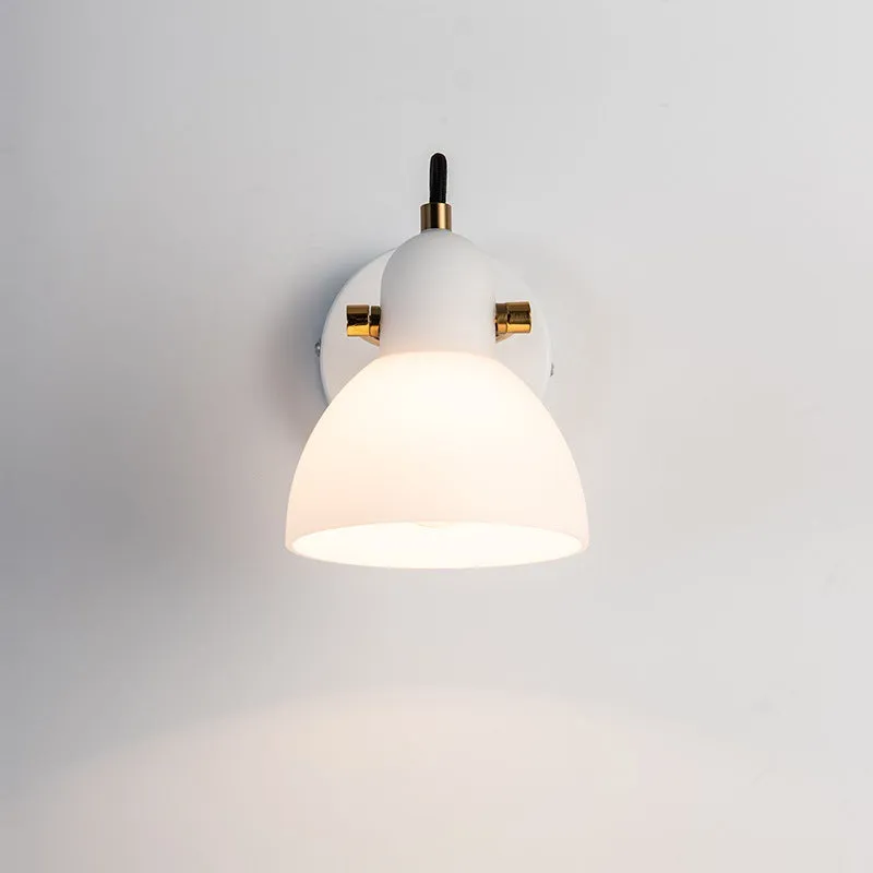 Adjustable Glass Wall Sconce