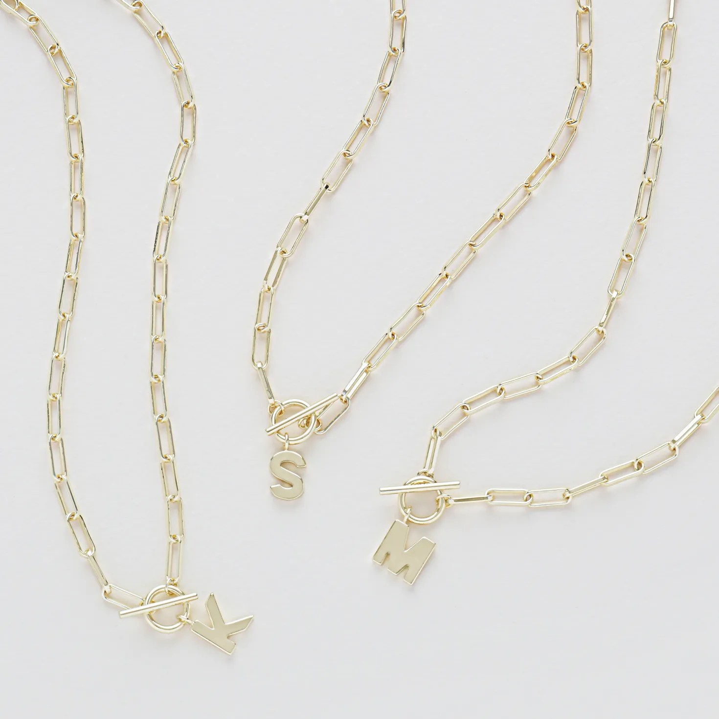 adored heart inital necklace