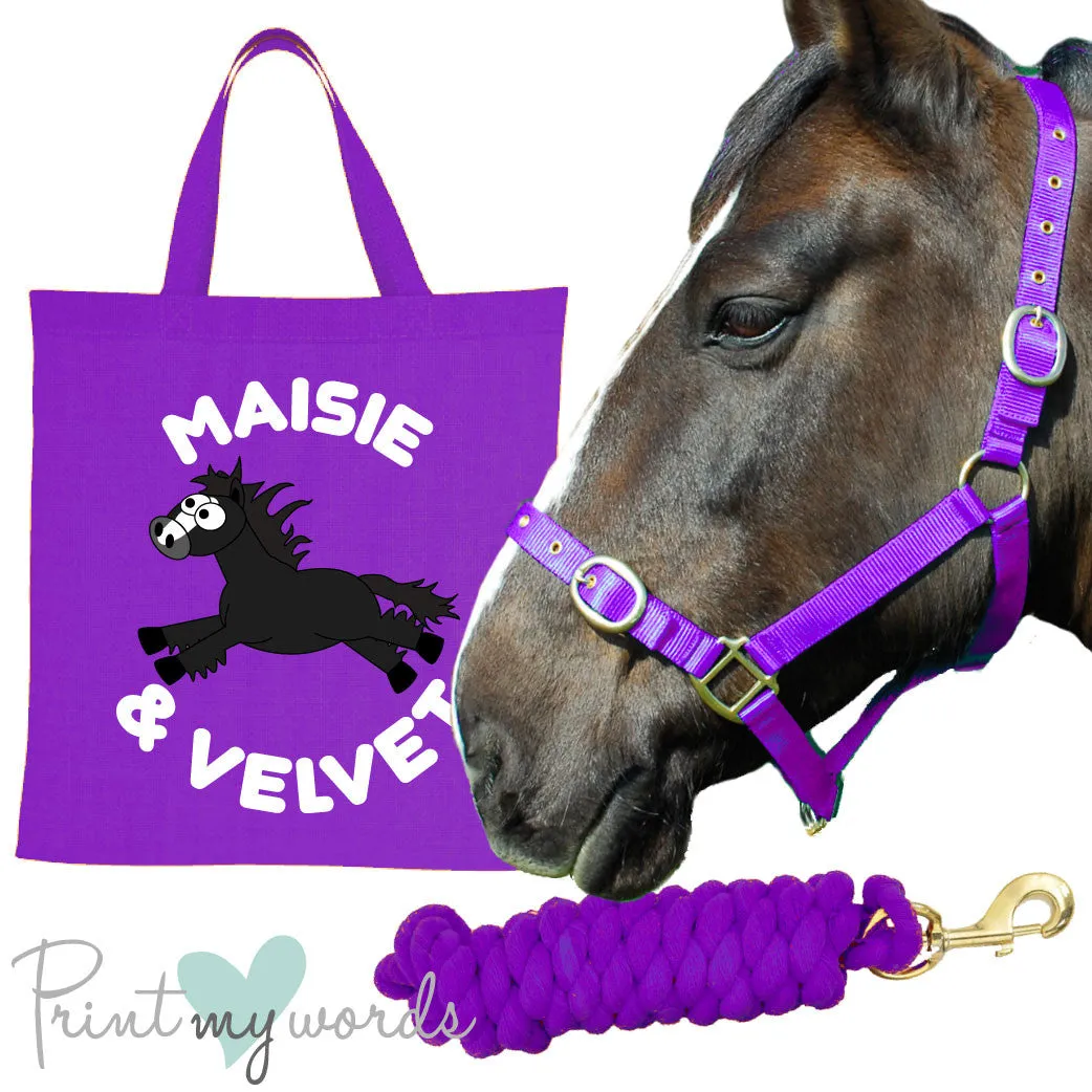 'Alexa' Personalised Matching Equestrian Set - Plodders Design