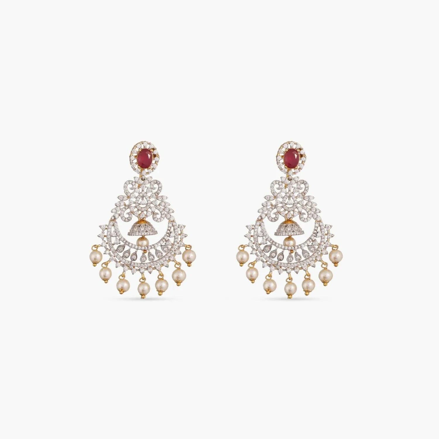 Anju Nakshatra CZ Statement Necklace Set