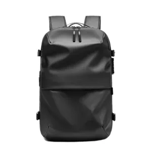 ANYPACK Backpack Black Waterproof Expandable Compression Airback Bag Men