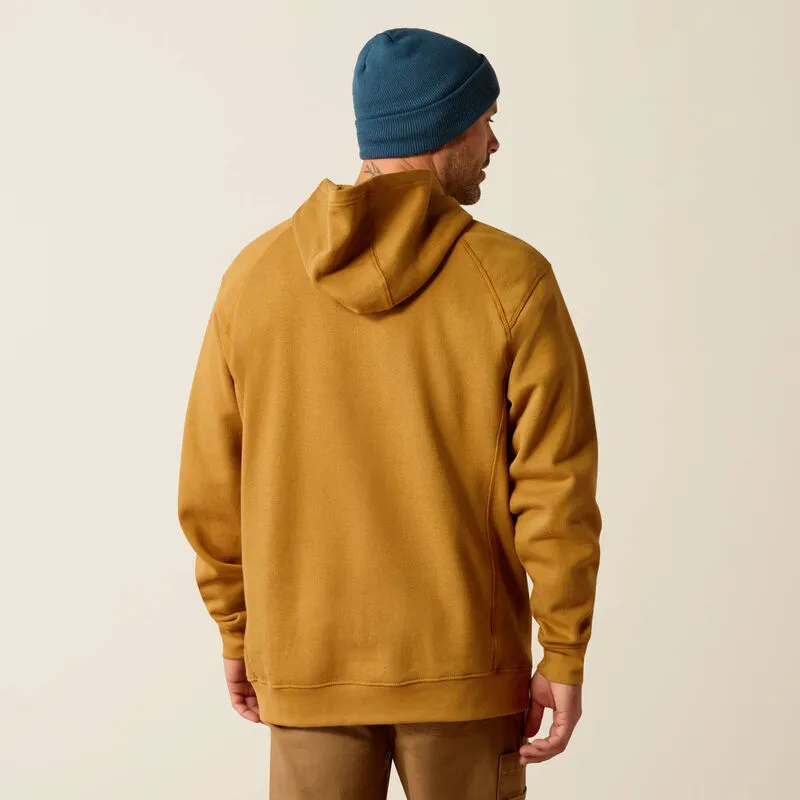 Ariat Men's Rev Flame Resist Pullover Hoodie Brown - 10052834