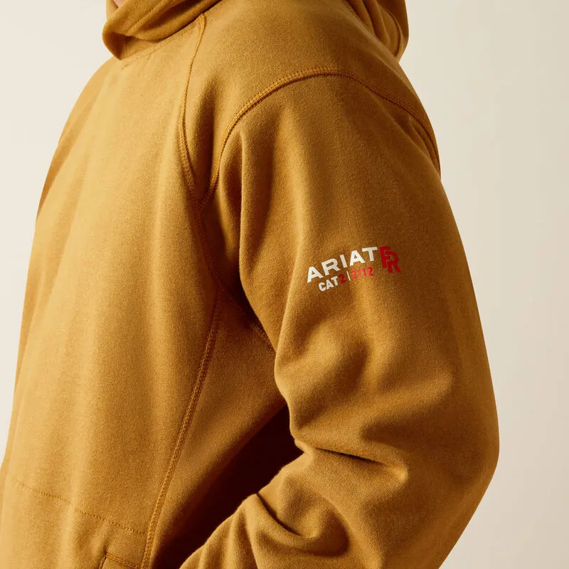 Ariat Men's Rev Flame Resist Pullover Hoodie Brown - 10052834