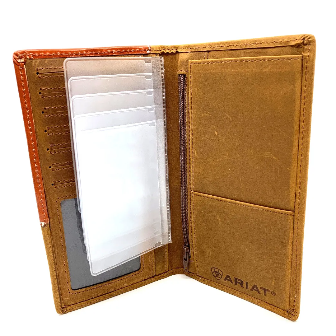 Ariat Rodeo Wallet - Tooled Overlay