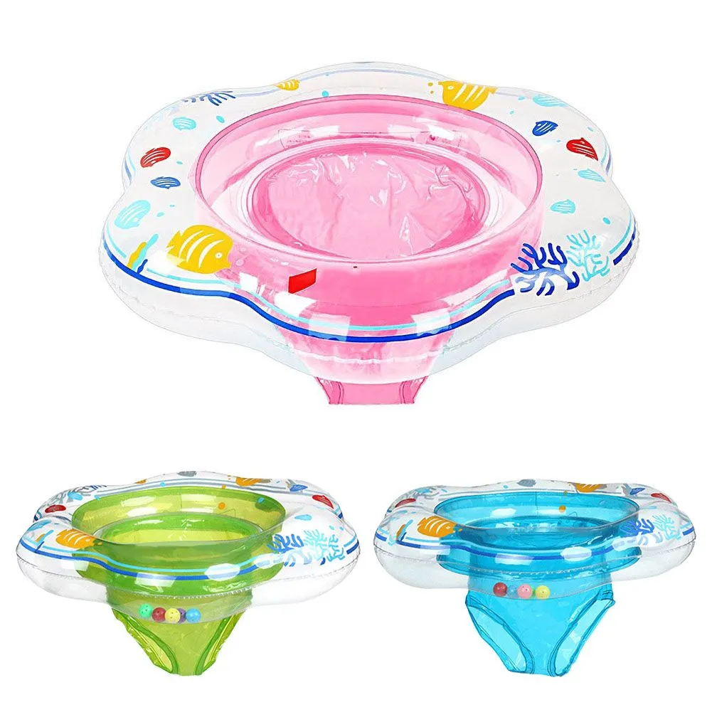 Baby Kids Inflatable Float Swimming Ring Trainer Safety Aid Pool Water Toy