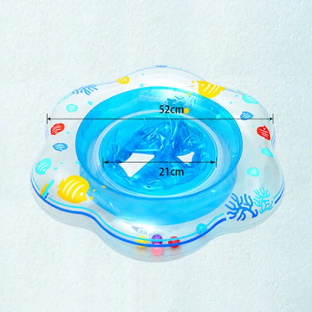 Baby Kids Inflatable Float Swimming Ring Trainer Safety Aid Pool Water Toy