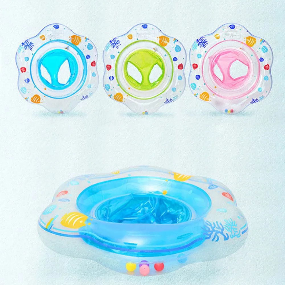 Baby Kids Inflatable Float Swimming Ring Trainer Safety Aid Pool Water Toy