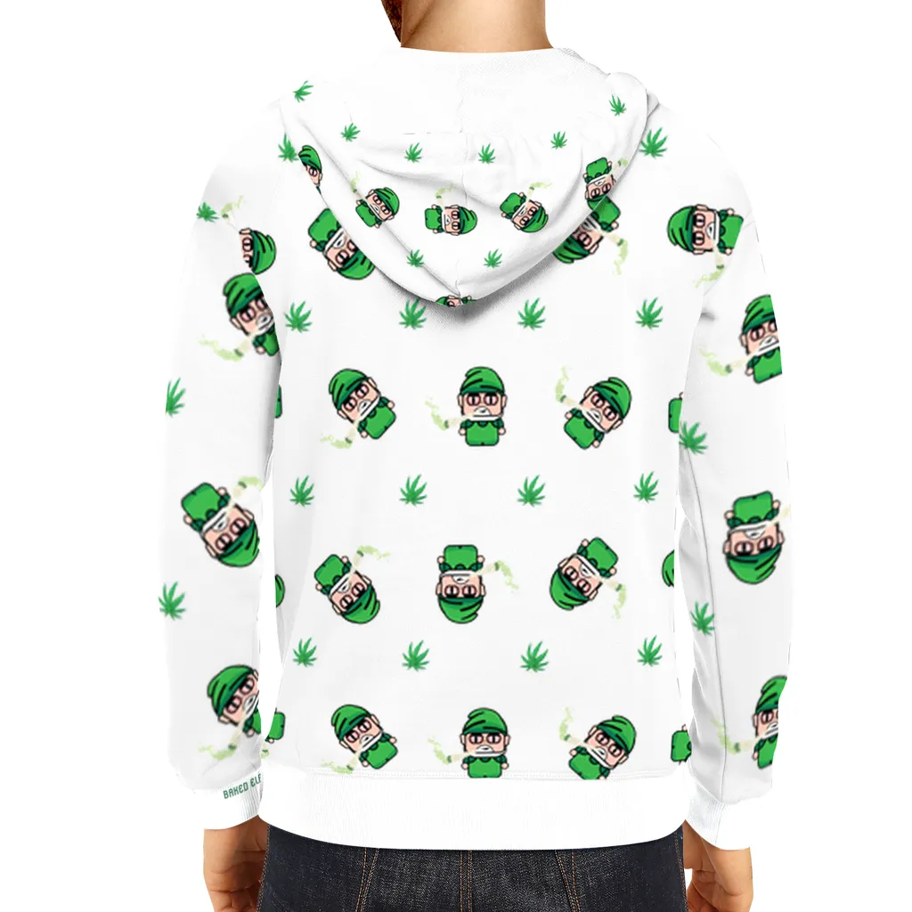 Baked Elf All Over Unisex Hoodie