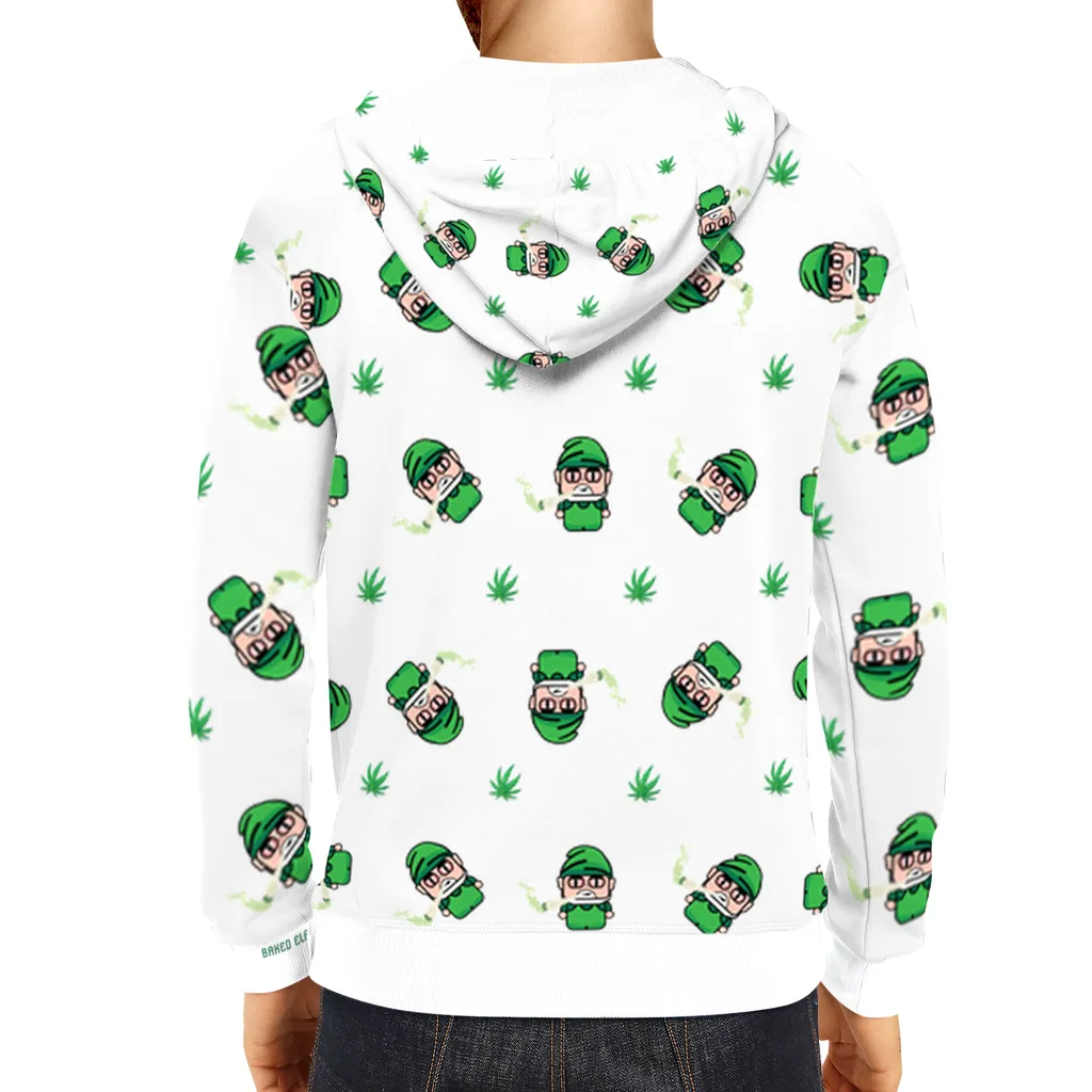 Baked Elf All Over Unisex Hoodie
