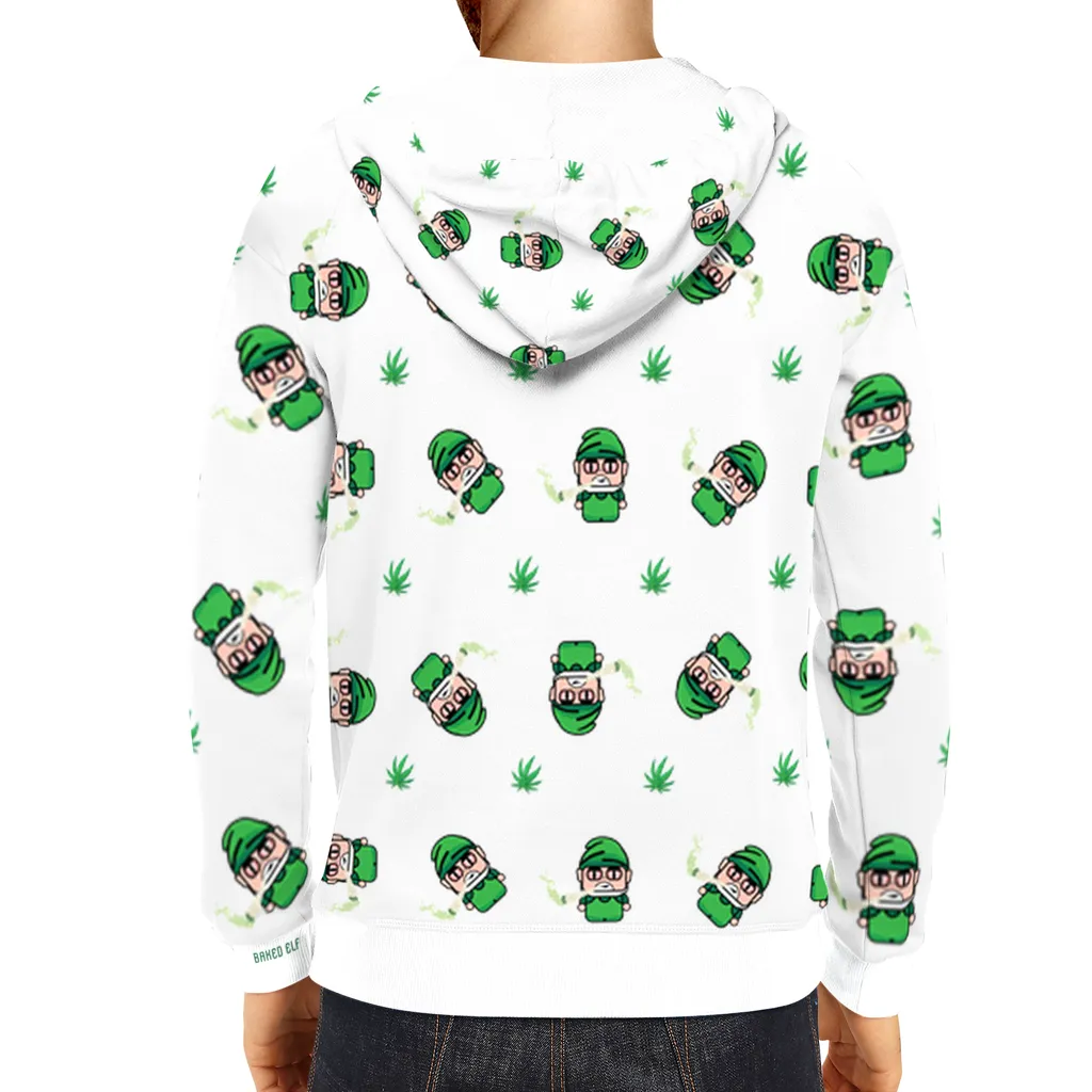 Baked Elf All Over Unisex Hoodie