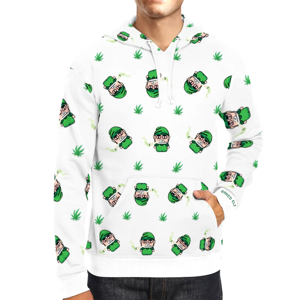 Baked Elf All Over Unisex Hoodie
