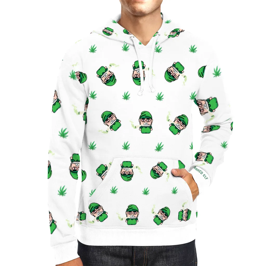 Baked Elf All Over Unisex Hoodie