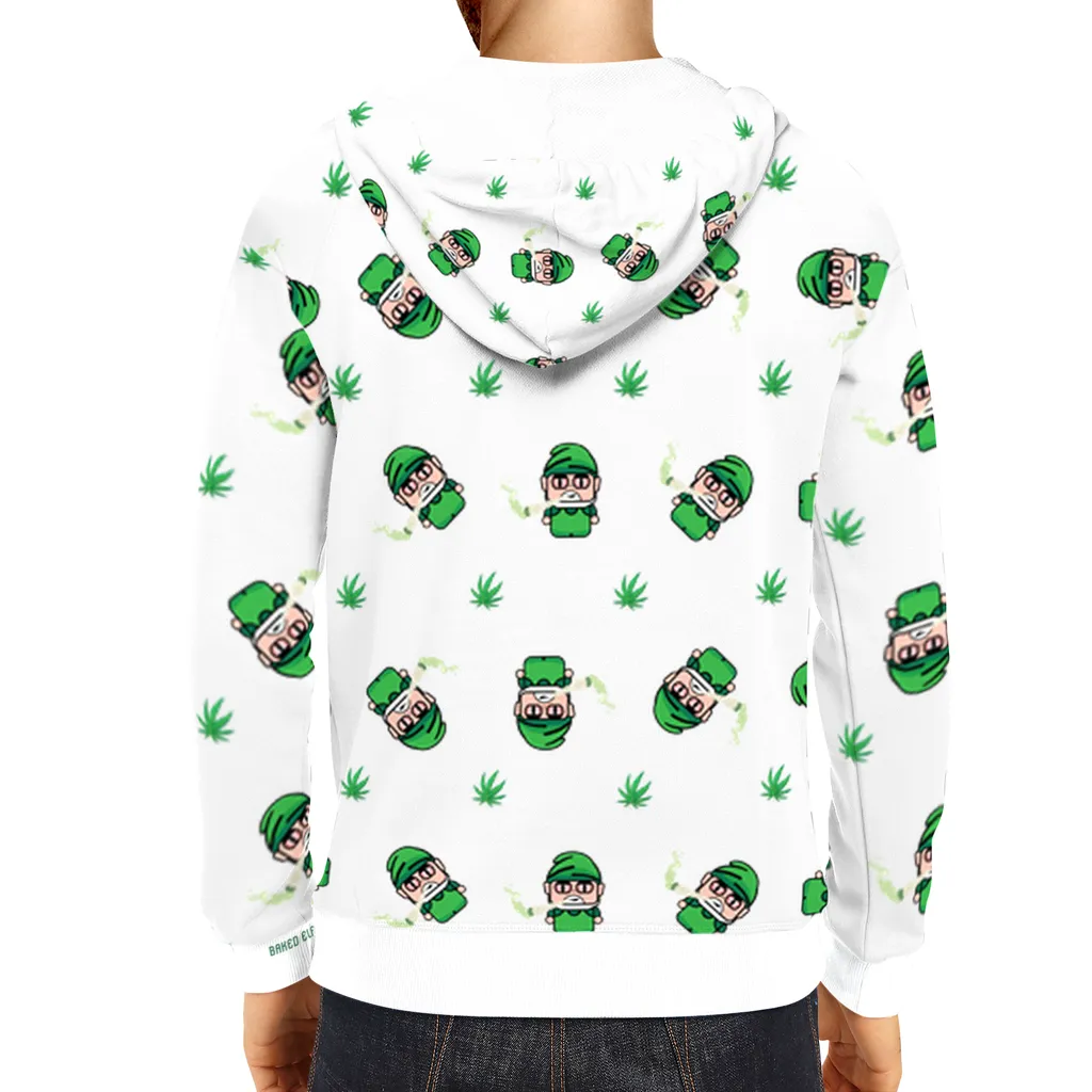 Baked Elf All Over Unisex Hoodie