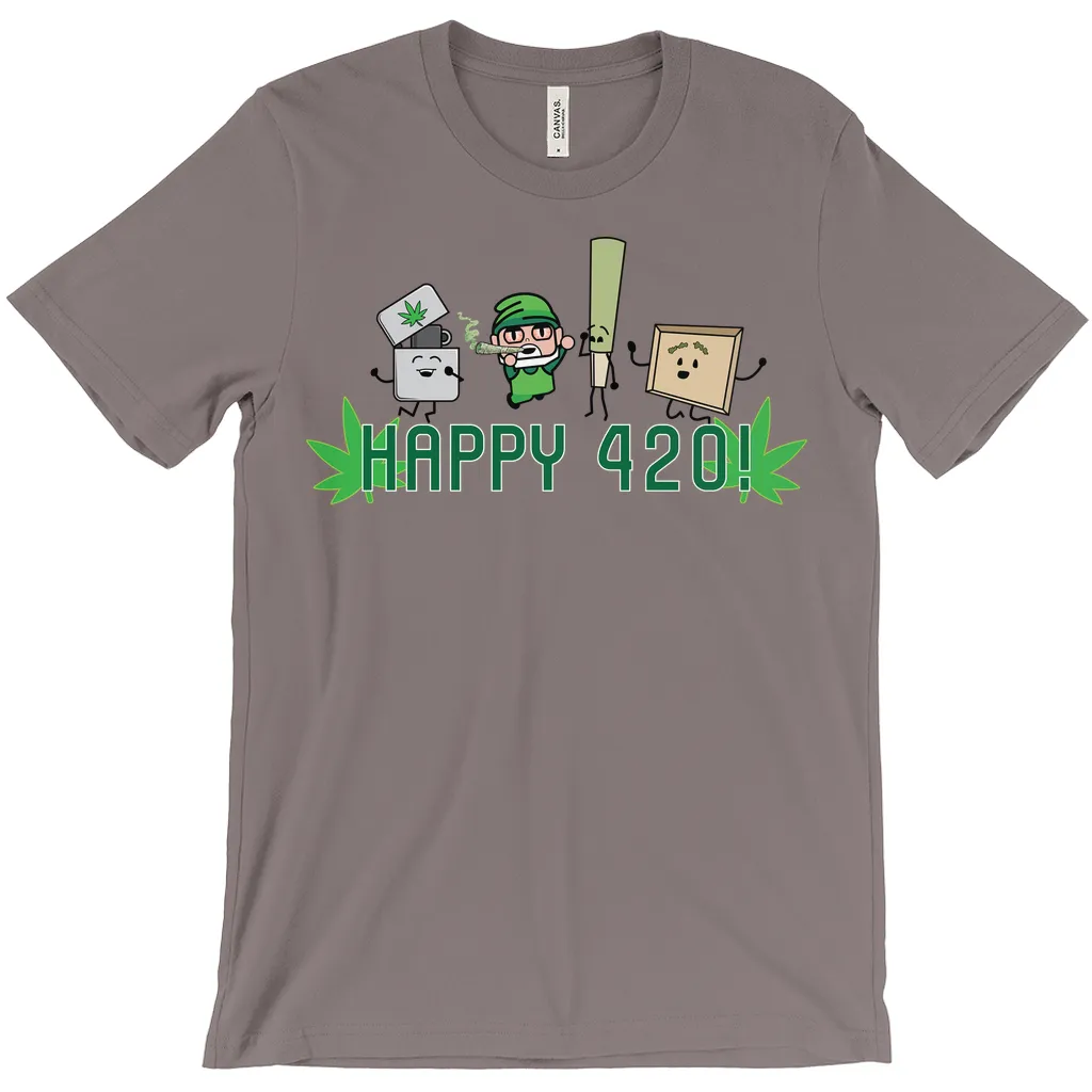 Baked Elf Happy 420 Unisex T-Shirt