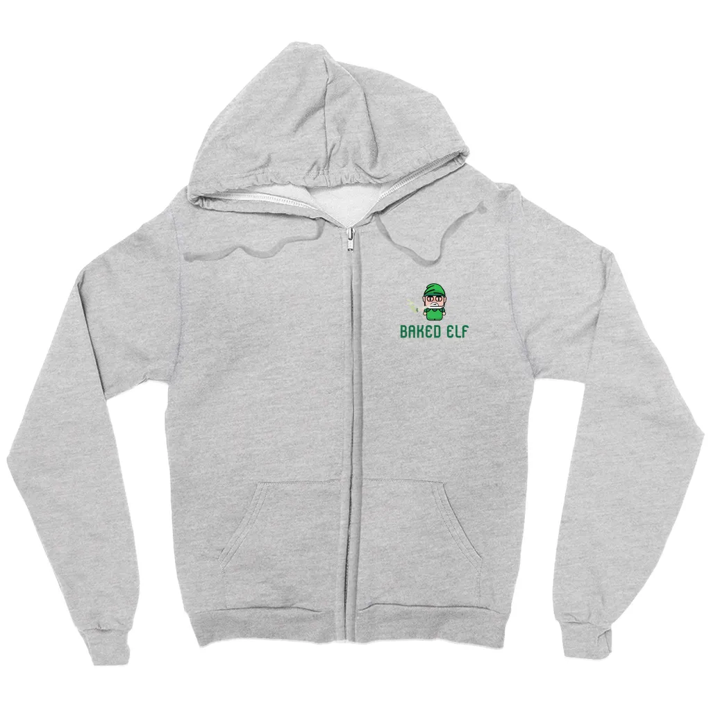 Baked Elf Signature Unisex Zip Hoodie