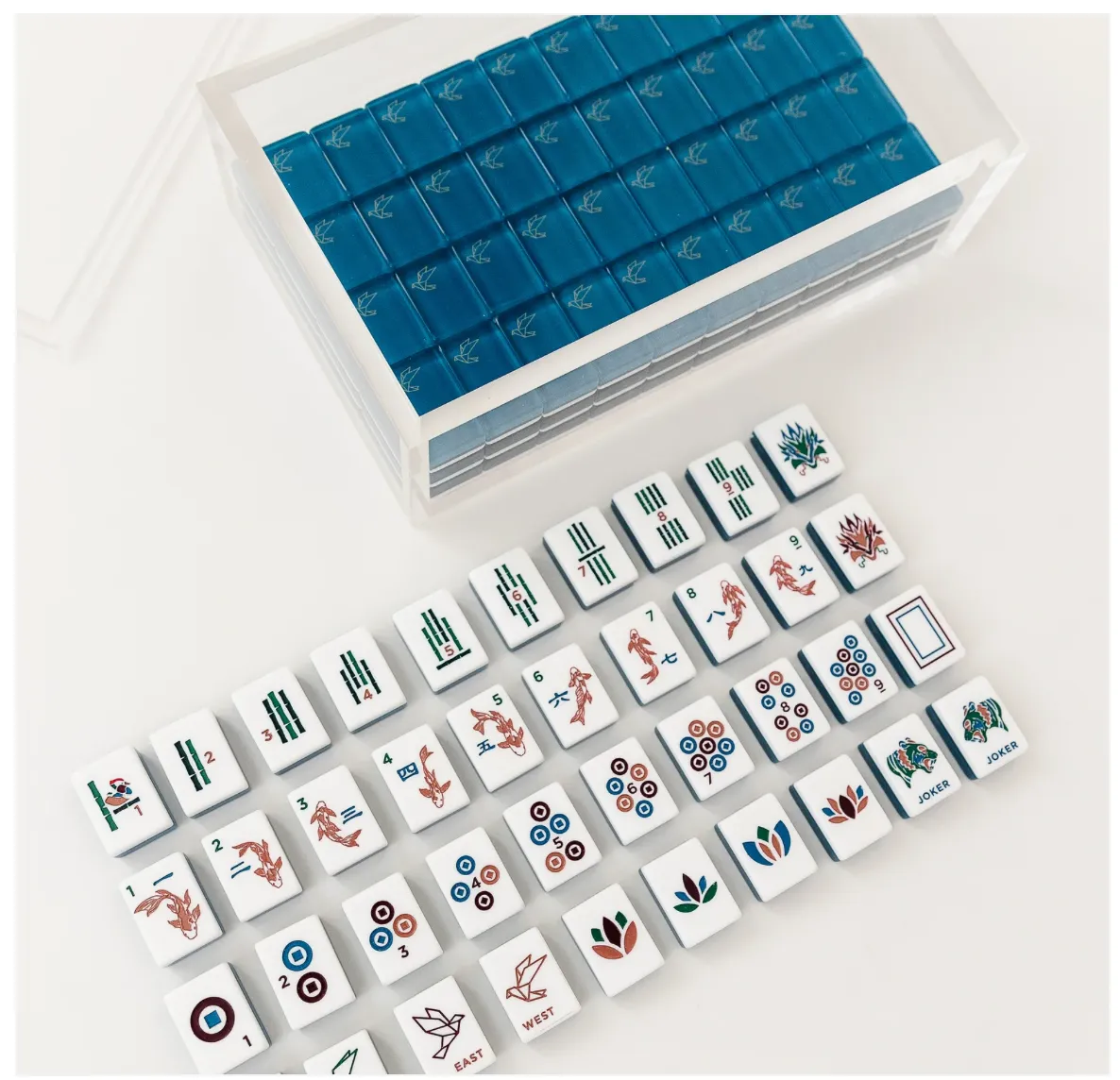 BAMBIRD MAHJONG TILE SET