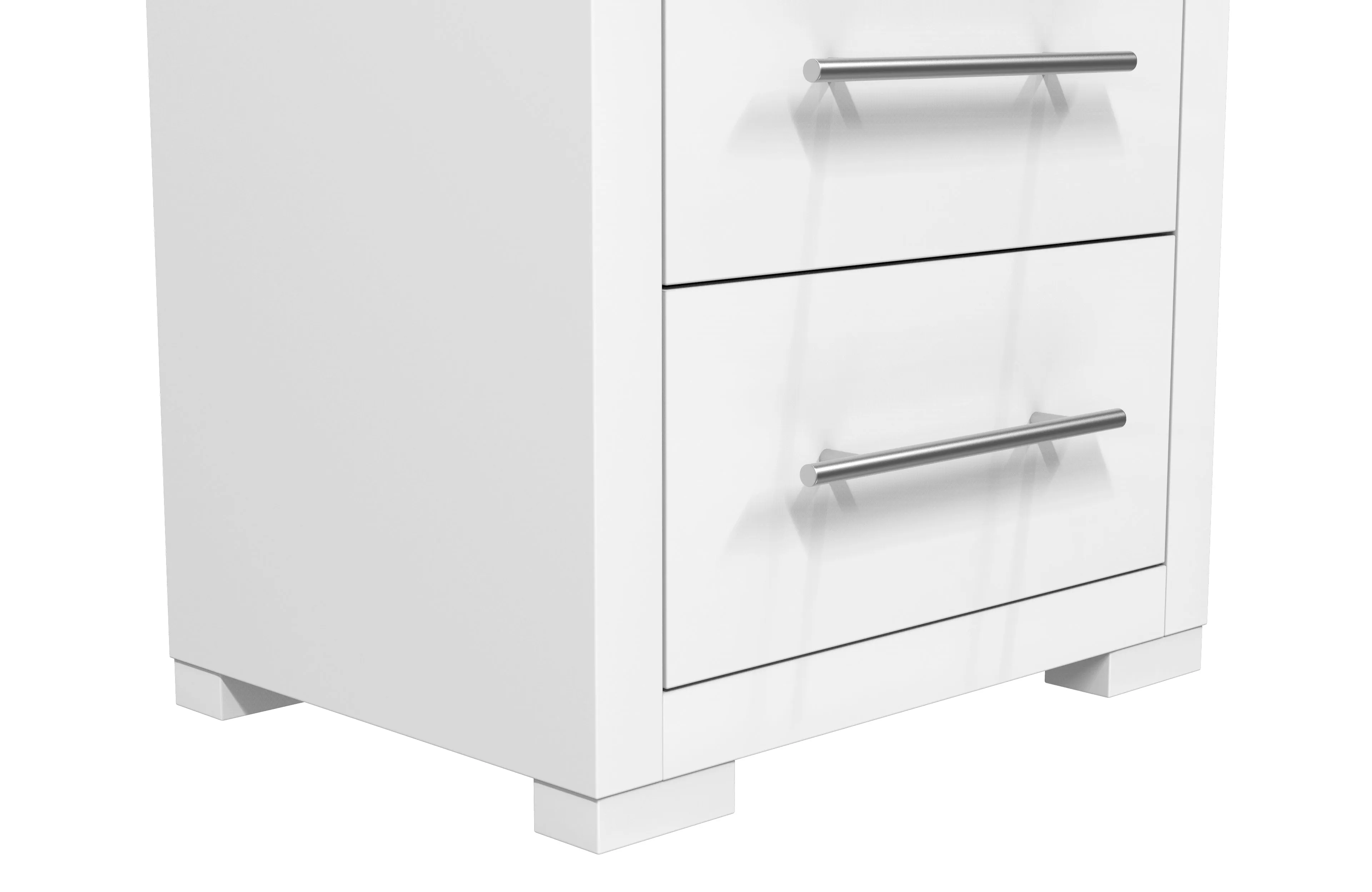 Barton night table for bedroom decoration, white