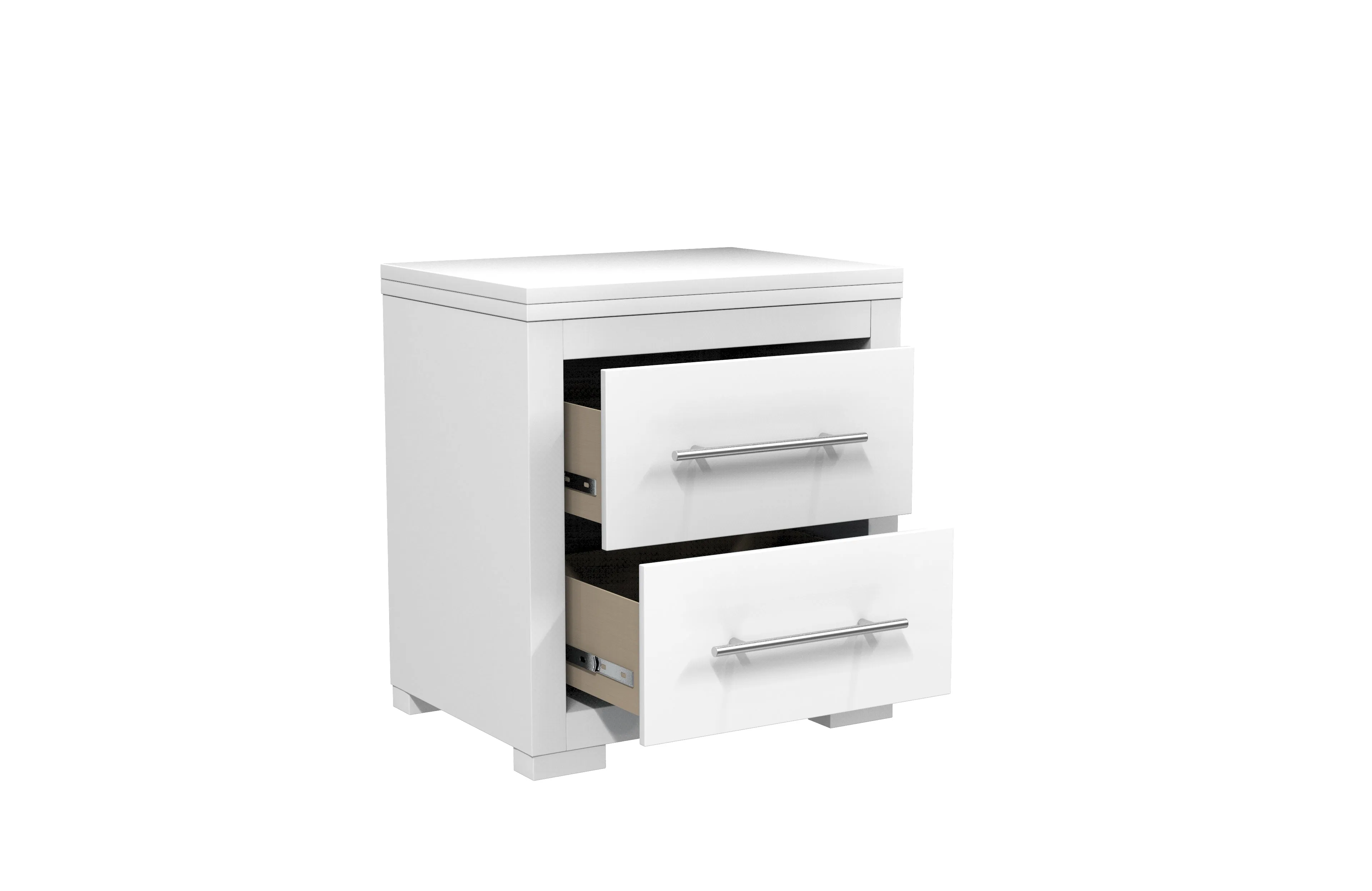 Barton night table for bedroom decoration, white