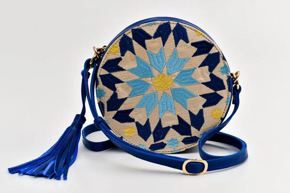 Batool Circle Bag Cobalt Blue