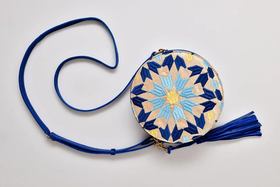 Batool Circle Bag Cobalt Blue