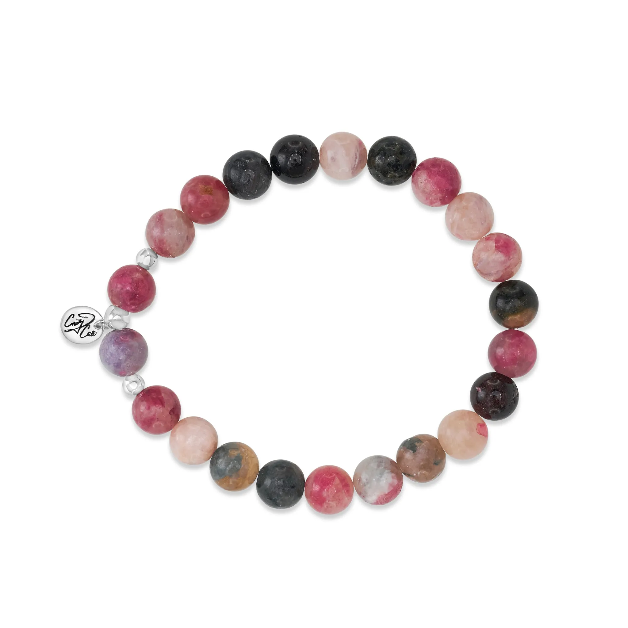 Big & Juicy Watermelon Tourmaline Signature Stretch Bracelet