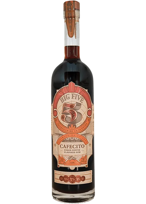 Big Five Big Five Cafecito Cuban Coffee Rum 750 ml