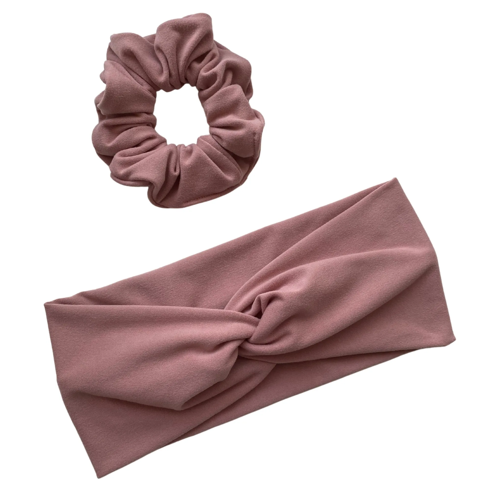 Blush Pink Matte Scrunchie