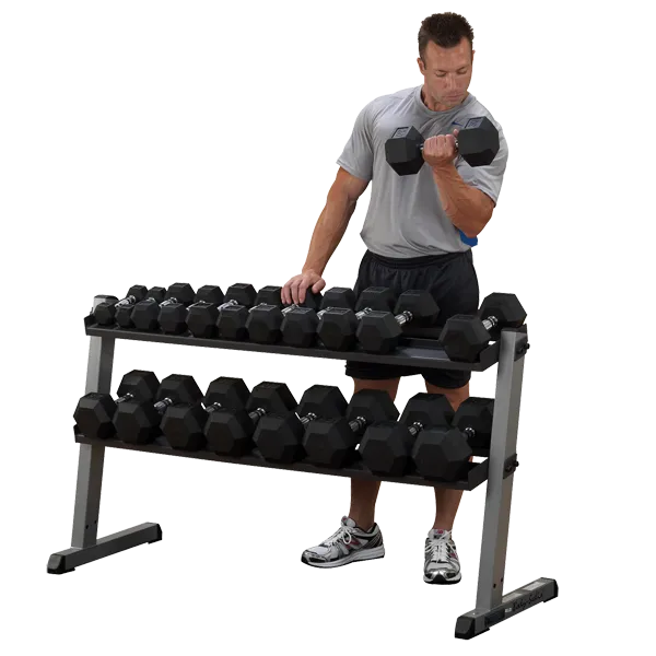 Body Solid Pro Dumbbell Rack - 2 or 3 Tier