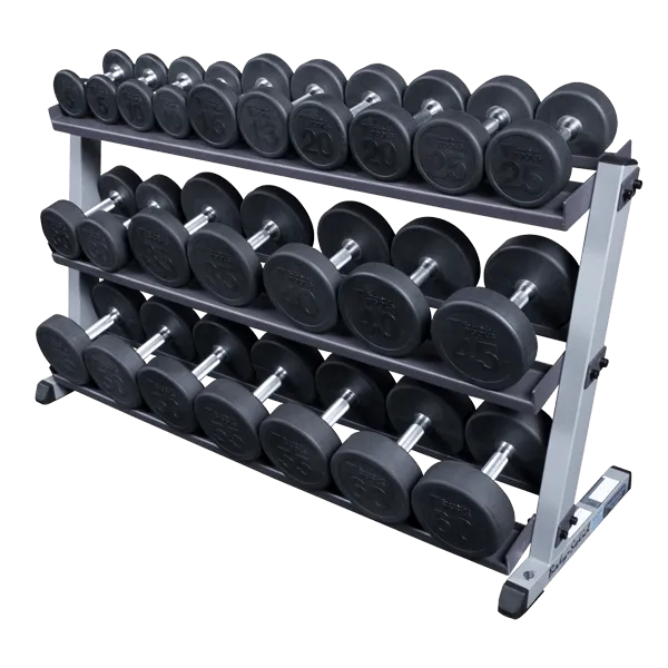 Body Solid Pro Dumbbell Rack - 2 or 3 Tier