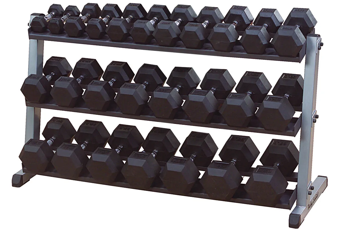 Body Solid Pro Dumbbell Rack - 2 or 3 Tier